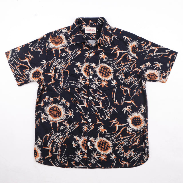 Dean Double Pocket Aloha Navy