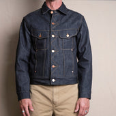 High Low Jacket Broken Twill