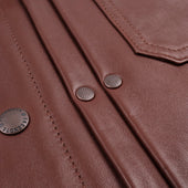 Riders Jacket Brown Boston Leather
