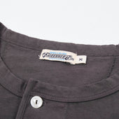 9 Ounce Henley L S Midnight