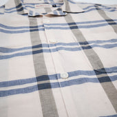 Hawaiian Ls Chalk Plaid