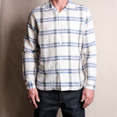 Hawaiian Ls Chalk Plaid