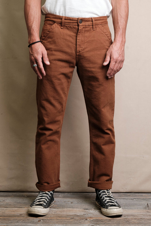 Workers Chino Slim Fit 14 Ounce Slub Rust