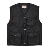 Keynot Black Wool Hunting Vest