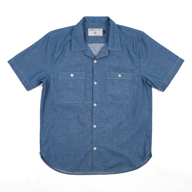 Dayton Blue Herringbone