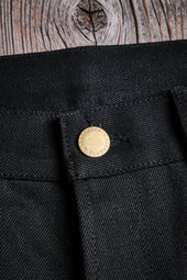 Portola Classic Taper 15.75 Ounce Black Denim