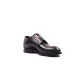 Viberg Navvy Cut Shoe Nero Kangaroo