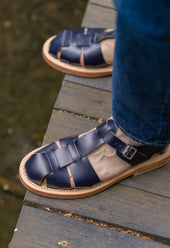 FRENCH MILITARY SANDALS NAVY
