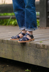 FRENCH MILITARY SANDALS NAVY