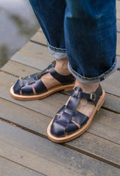 FRENCH MILITARY SANDALS NAVY