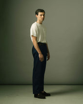 French Pocket Deck Pant In Denim