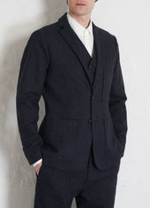 Chris Classic Two Button Blazer Brushed