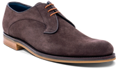 Derby - Bitta Choc Suede