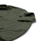 Jungle Jacket In Green Cotton Ripstop