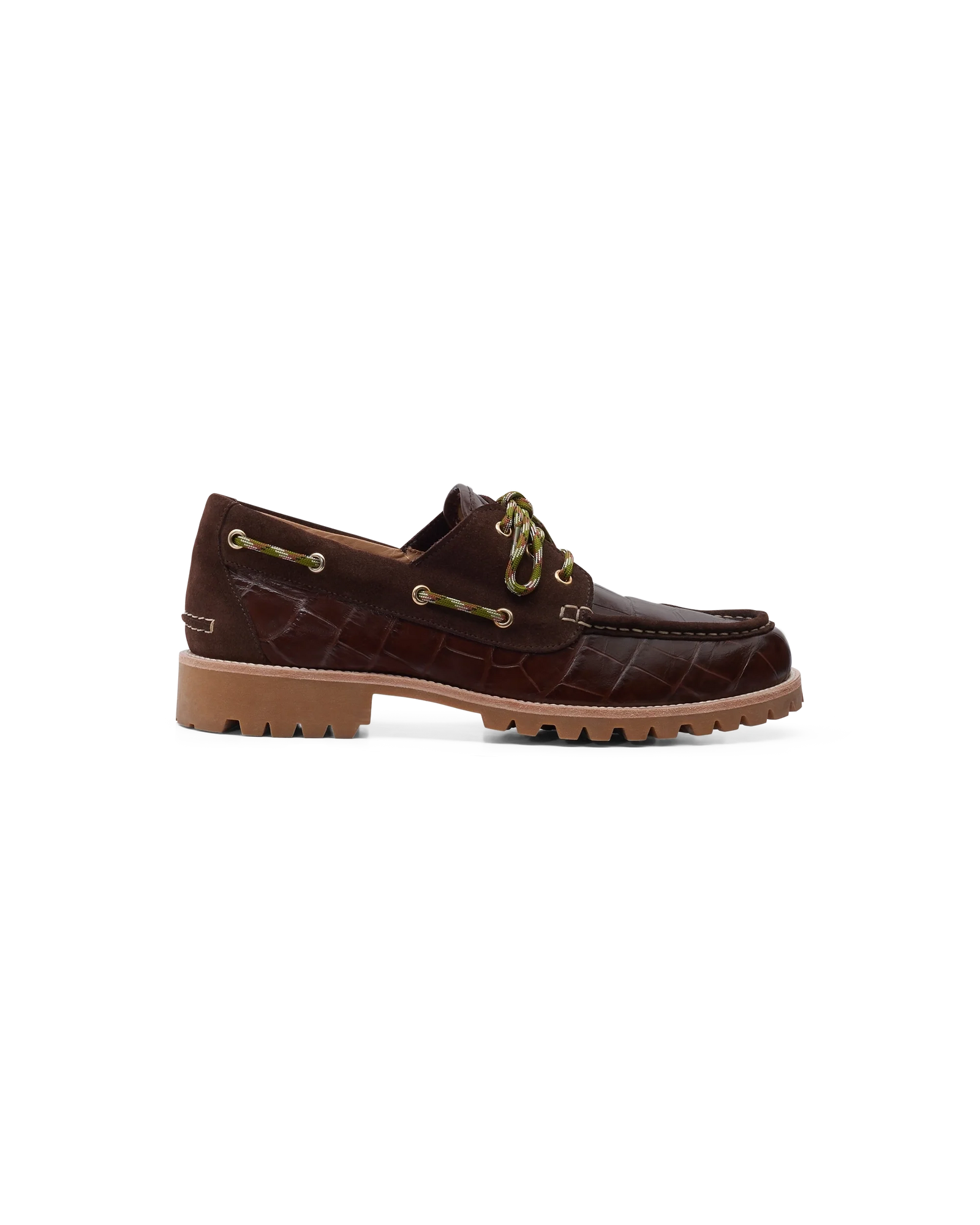 La Chaussure Bateau Croco