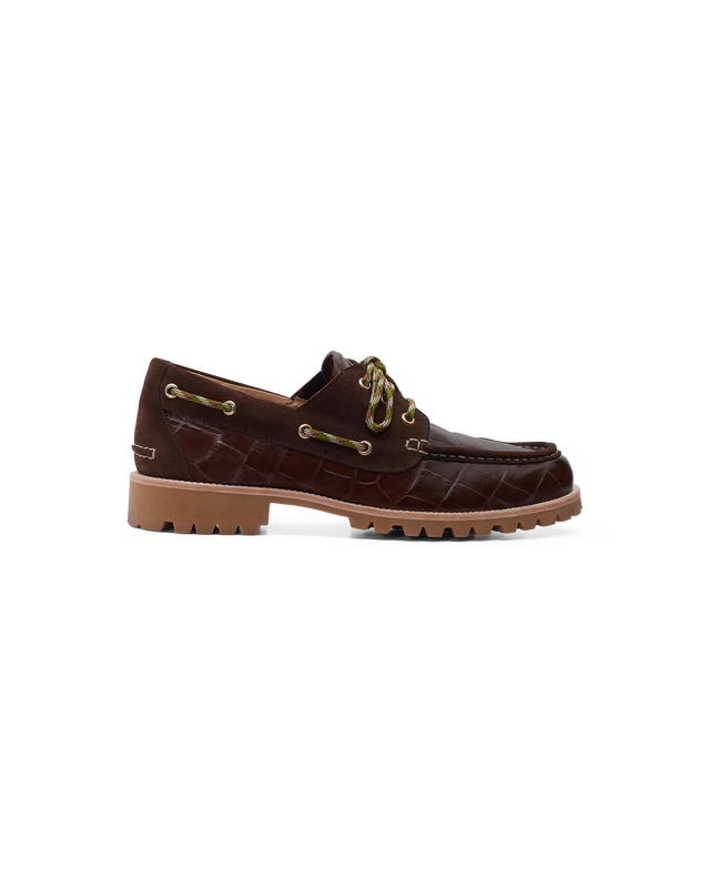 La Chaussure Bateau Croco