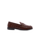 Le Mocassin Tresse Croco