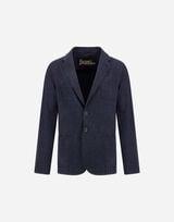 BLAZER IN PRINTED LIGHT SCUBA