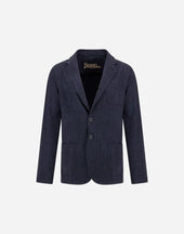 Blazer In Printed Light Scuba