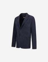 Blazer In Printed Light Scuba