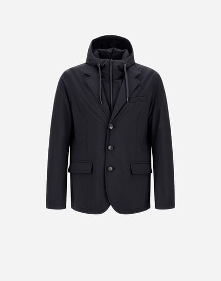 Resort Blazer In Nylon Comfort Stretch