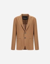 BLAZER IN COTTON LINEN POPELINE