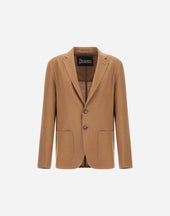 Blazer In Cotton Linen Popeline