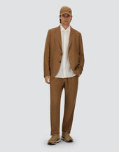 Blazer In Cotton Linen Popeline