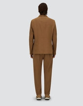 Blazer In Cotton Linen Popeline