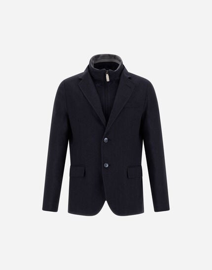 Resort Blazer In Cashmere Silk