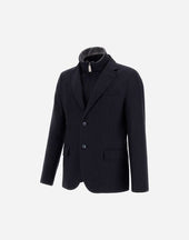Resort Blazer In Cashmere Silk