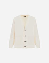CARDIGAN IN FRESH CRINKLED WOVEN