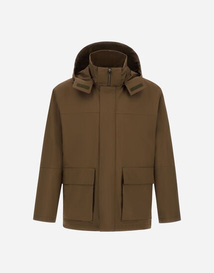 Parka In Compact Nylon