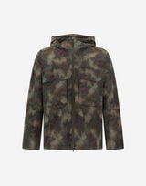 PARKA IN TROPICAL PATTERN RIPSTOP
