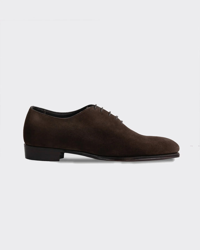 Merlin in Dark Brown Suede — George Cleverley
