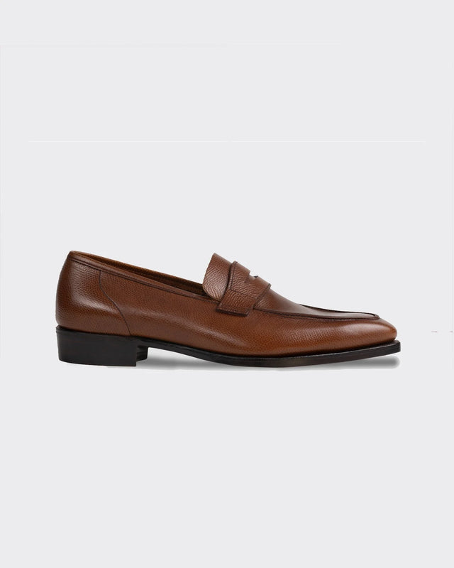 George in Dark Brown Scotch Grain — George Cleverley