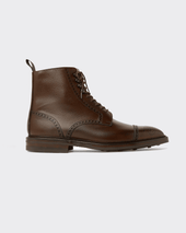 Toby In Dark Brown Pebble Grain George Cleverley