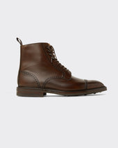 Toby In Dark Brown Pebble Grain George Cleverley