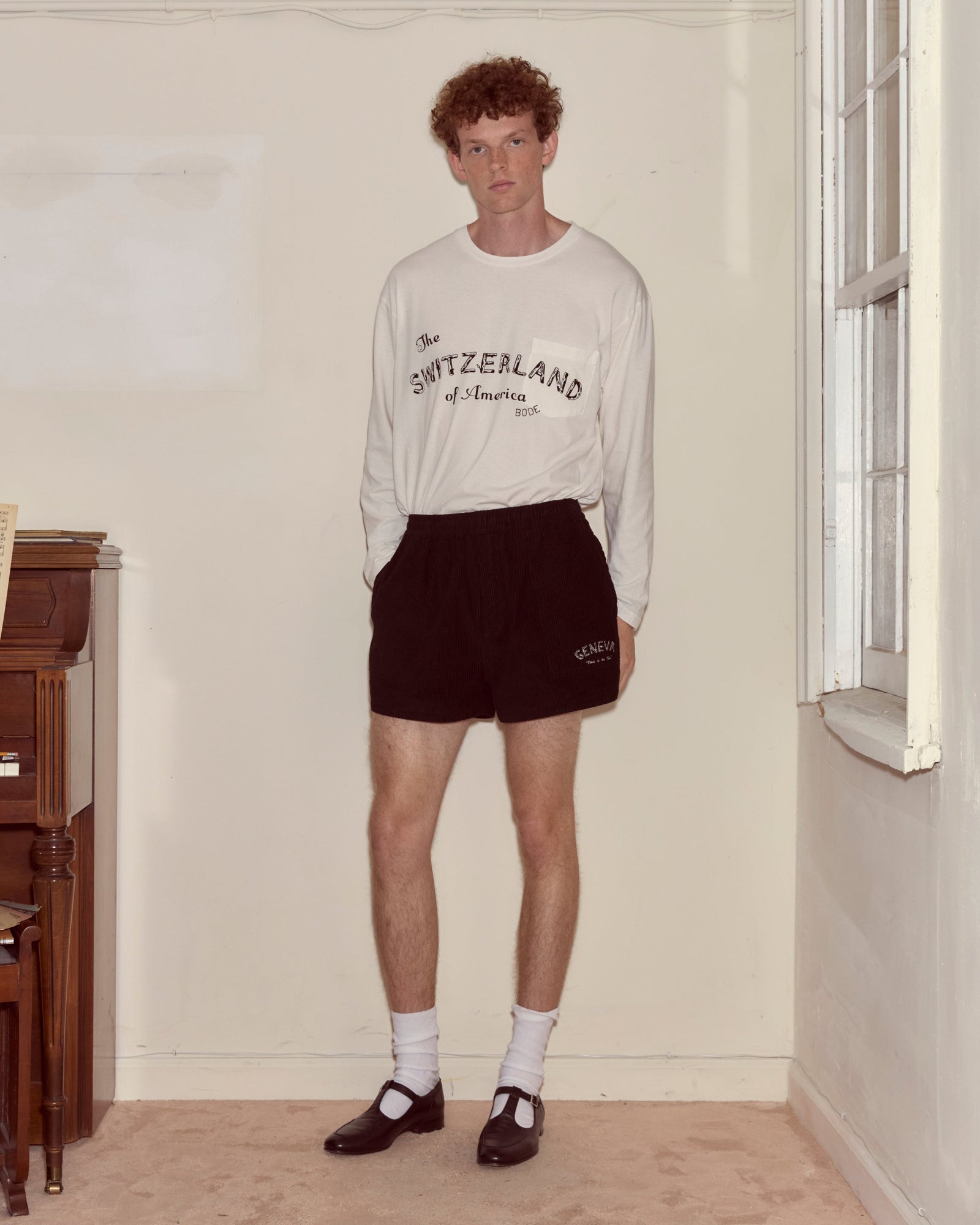 Geneva Corduroy Shorts