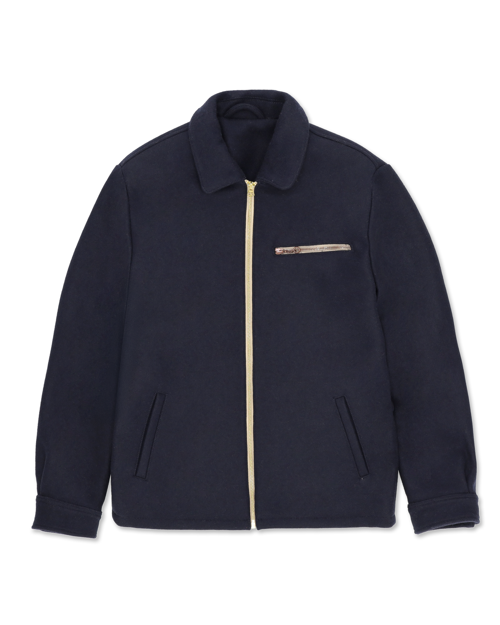 George Giacca In Lana Con Zip