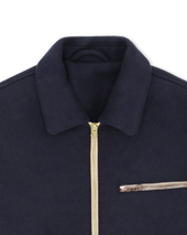 George Giacca In Lana Con Zip
