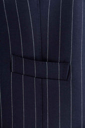 Giano Waistcoat In Wool Pinstripe