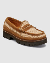 G.H. BASS x Corridor Larson Raffia Loafer