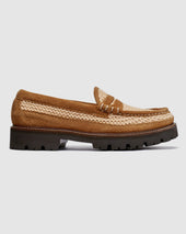 G.H. BASS x Corridor Larson Raffia Loafer