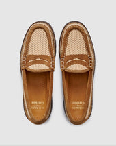 G.H. BASS x Corridor Larson Raffia Loafer
