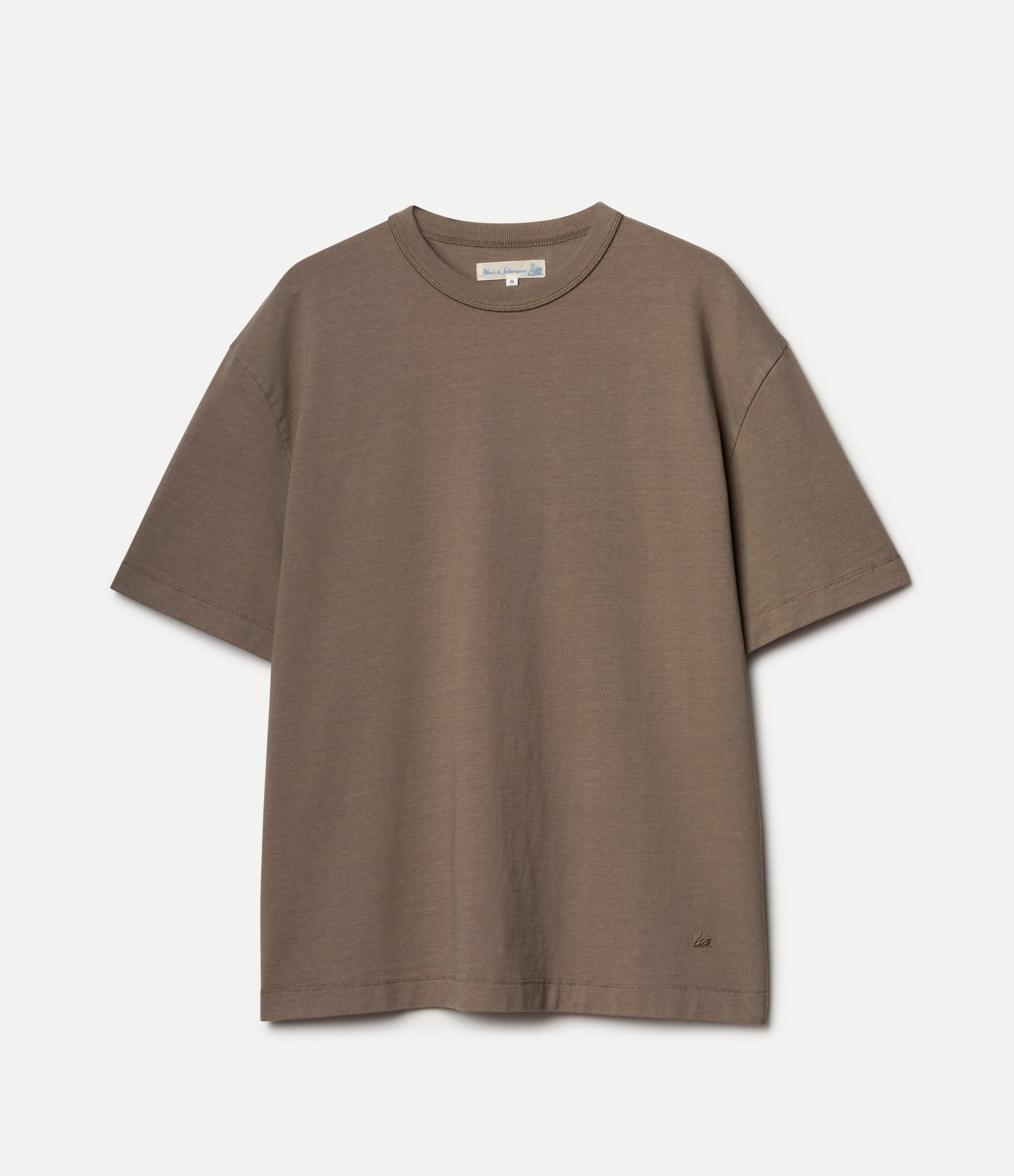 Sturdy Boxy Fit Giza Cotton Hemp T Shirt
