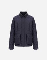 NYLON CHAMONIX AND WAXED TECH COTTON JACKET