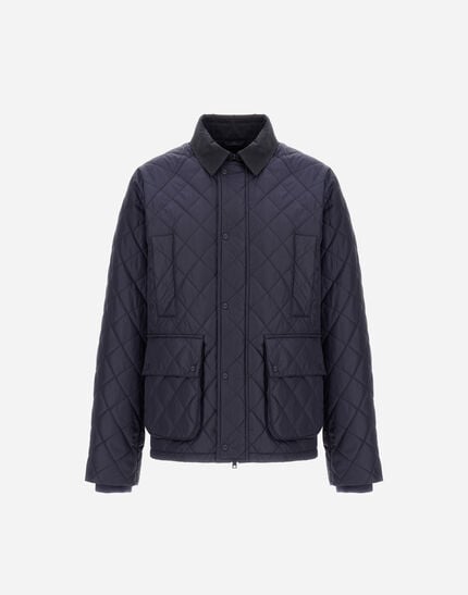 Nylon Chamonix And Waxed Tech Cotton Jacket