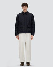 Nylon Chamonix And Waxed Tech Cotton Jacket