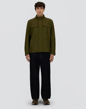Pure Wool Cloth Field Jacket